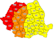 Canicula lovește România: 7 județe sub Cod roșu, 11 sub Cod portocaliu