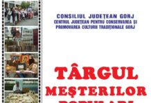 Târgul Meșterilor din România revine în centrul orașului Târgu Jiu