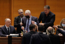 Scandal fără precedent în Parlament. Florin Roman, evacuat cu forța de la prezidiu