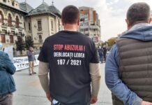 Energeticienii din Craiova au ieșit la protest