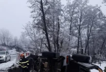 Accident la Padeș, soldat cu 3 răniți